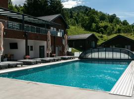 Brick House, hotel em Borşa