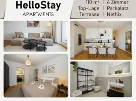 Luxuriöses 4-Zimmer-Apt im Japandi-Stil I Top-Lage I Familienfreundlich I Terrasse I Küche I Netflix I Kostenloser Parkplatz I 110 m2