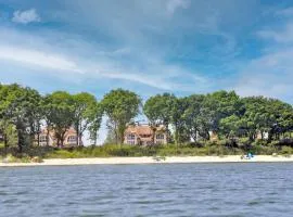 Reethus am Strand - Haushälfte 1 mit Kamin, Sauna