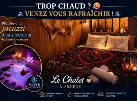 Le chalet romantique, SPA, Écran cinéma, Lit king size, day use, 10 min centre