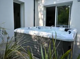 Maison moderne avec spa et jardin sans vis-à-vis, idéal professionnels et familles - L'ÉCRIN BRETON