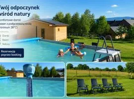 Agroturystyka Polana Giebułtów obok Świeradowa i zamku Czocha, domki przyjazne rodzinom z dziećmi