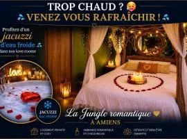 La jungle insolite, SPA, Écran cinéma, Lit à baldaquin king size, day use, 10 min centre