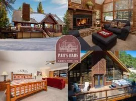 Pah's Haus Fire Pit Scenic View Dogs Welcome