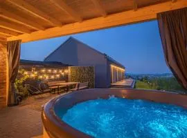 RosoChata313 Domek w górach z Sauną,Jacuzzi,Basenem "Panieński" ruska Bania na wyłączność