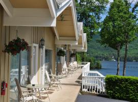 Tea Island Resort, hôtel à Lake George