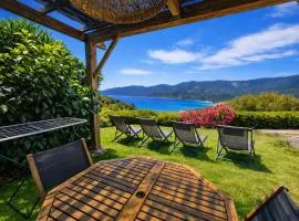 Rare villa magnifique vue mer résidence piscine chauffée mer & maquis