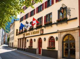 Hotel Drei Könige, hotel v mestu Chur