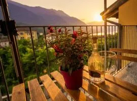 Il sole di calde Lago Maggiore 505