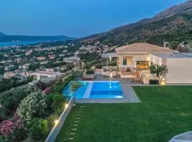 Villa Kedria with a panoramic ocean view