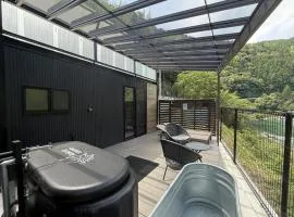 sauna core glamping
