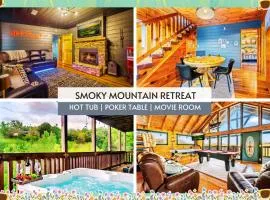 Pet Friendly Cabin with Hot Tub, Theater & Game Room