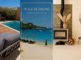 Villa avec piscine privée à 400m de la plage - 4 chambres