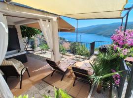 Studio Apartment Đuli Rabac with private hot tub, bike box and free parking, hotel em Rabac