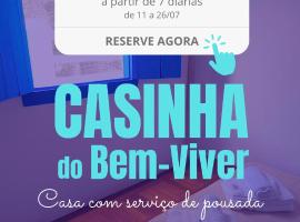 Casinha do Bem-Viver na Vila de Itaúnas, hotel in Itaúnas