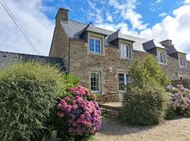 Stone house in Brittany by the sea
