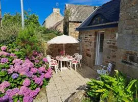 Stone house in Brittany by the sea