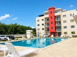 Amplio Apartamento con Piscina a 2 Minutos de la Playa