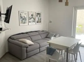 Modern apartment with private garden