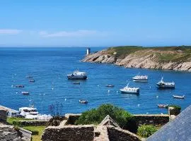 Kermorvan - pleine vue mer- parking et wifi - départ pour les îles