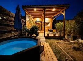 dans un esprit cabane tout confort, intimité et nature