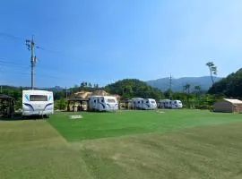 Goseong Lavender Camping Caravan