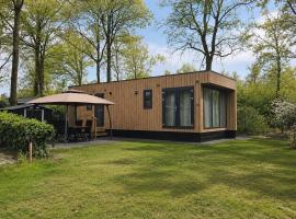 Chalet on Camping De Pallegarste close to Hellendoorn, Ommen en Wildlands, hotel in Mariënberg