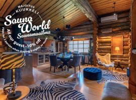 Viesnīca Kuukkeli Log Houses Teerenpesä - Premium Suite A48 pilsētā Sāriselka