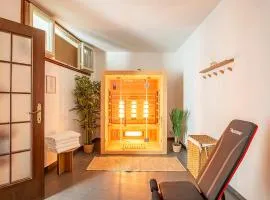 Lake Como with view, sauna and air conditioning