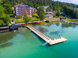 Strandhotel Orchidee, hótel í Sankt Kanzian