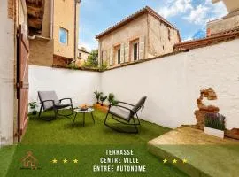 " Paradis Vert " Terrasse - Bureau - Wifi - TV