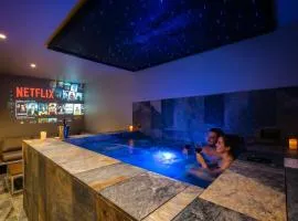 Gites Spa Strasbourg - Villa Gorille - SPA Privé, Sauna, Borne d'arcade, Babyfoot