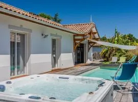 La villa Sirelis piscine et spa