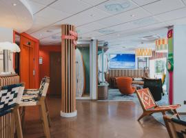 Surf Club Hôtel by Akena - Grande plage, viešbutis mieste Bjaricas