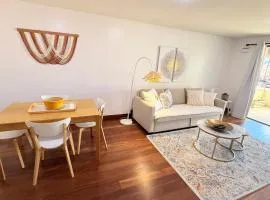 Amazing one bedroom apartment with terraces, garage & swimming pool