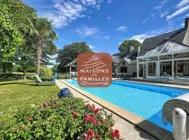 Maisons de Familles Vacation rental with pool spa and Mont-Saint-Michel