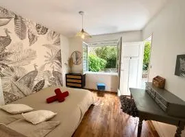 Le Gurvand - Appartement à la gare avec jardin