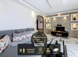 Spacieux 3 chambres tout équipé 7 personnes