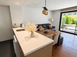 Apartamento Ferreries, piscina climatizada, jardín
