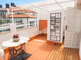 Spacious house with terrace and balcony in A Coruña
