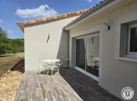 Maison neuve avec clim - 4 pers. vue château - FR-1-616-594