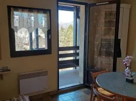Studio with stunning view of Serre Chevalier