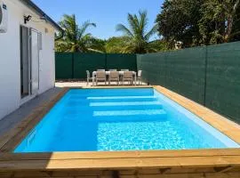 Maison piscine - wifi & clim à Sainte-Rose