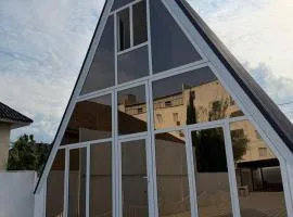 A-frame в 100 метрах от Каспийского моря