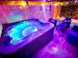 Private wellnes lodge with jacuzzi ,sauna and garden between Amsterdam Haarlem and Schiphol Airport