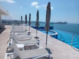 Departamento en el malecón, Torre Central 102