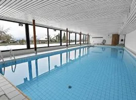 Studio cosy avec piscine intérieure - vue montagne