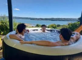 Grande maison familiale,SUPERBE VUE mer,calme,confort,SPA