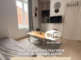 Cozy studio fibre hyper centre Valenciennes