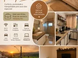 Casa confortável com um quarto